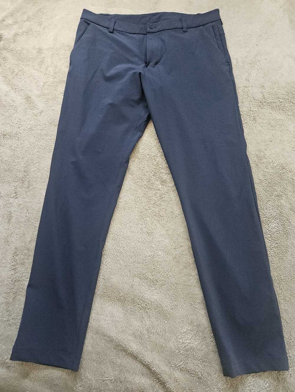 Lululemon ABC Trouser Men's 36 x 31 Navy Performance Dress Pants Stretch